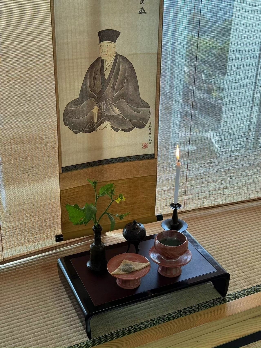 上海で利休忌のお稽古 - 中国で茶道のおけいこ