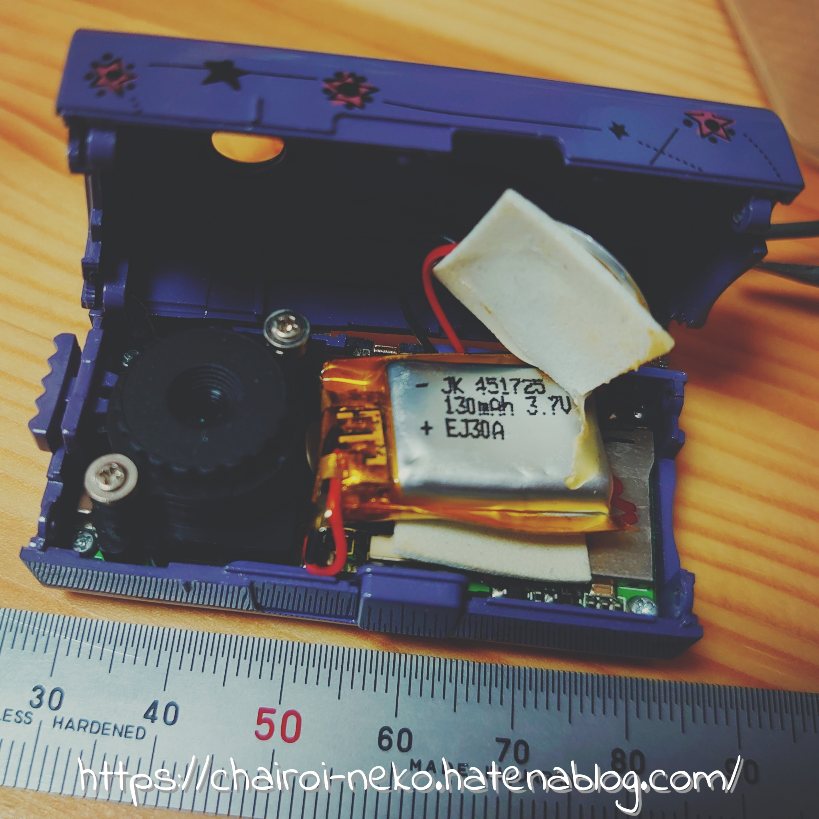 トイデジその3、POCKET DIGITAl CAMERA SQ30m - 茶色い猫がみてる。