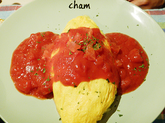 Cafe&Bar CHAMのオムライス