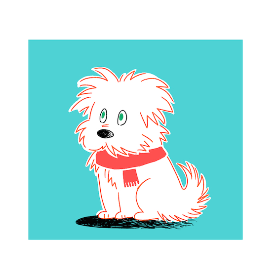 ムーミン風イラスト