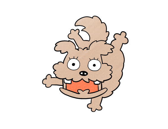 赤塚不二夫風のイラスト