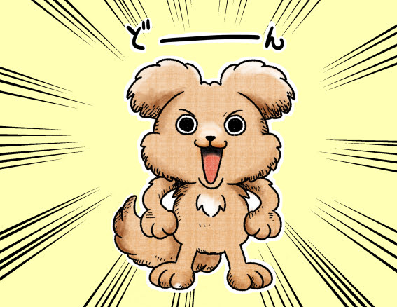 ワンピース風のイラスト