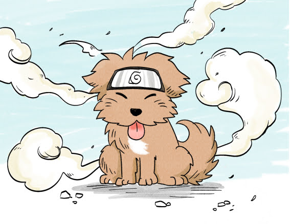 NARUTO風のイラスト