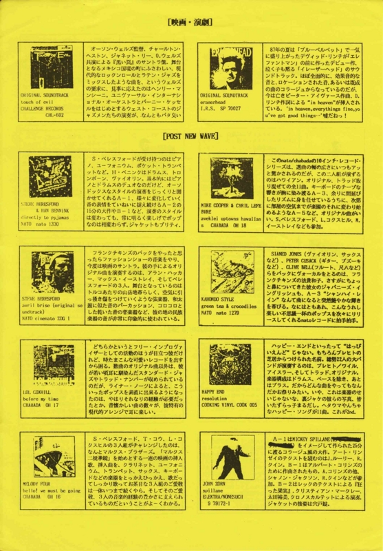 1988年2月20日 PH CLUB（パラレルハウス / NEW COLLECTION） -　p.5
