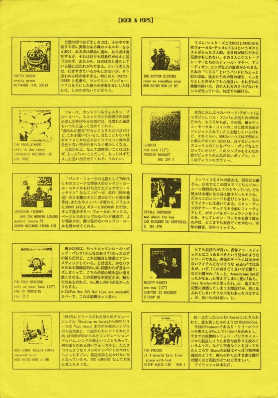 1988年2月20日 PH CLUB（パラレルハウス / NEW COLLECTION） -　p.3