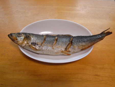 にしんの塩焼き