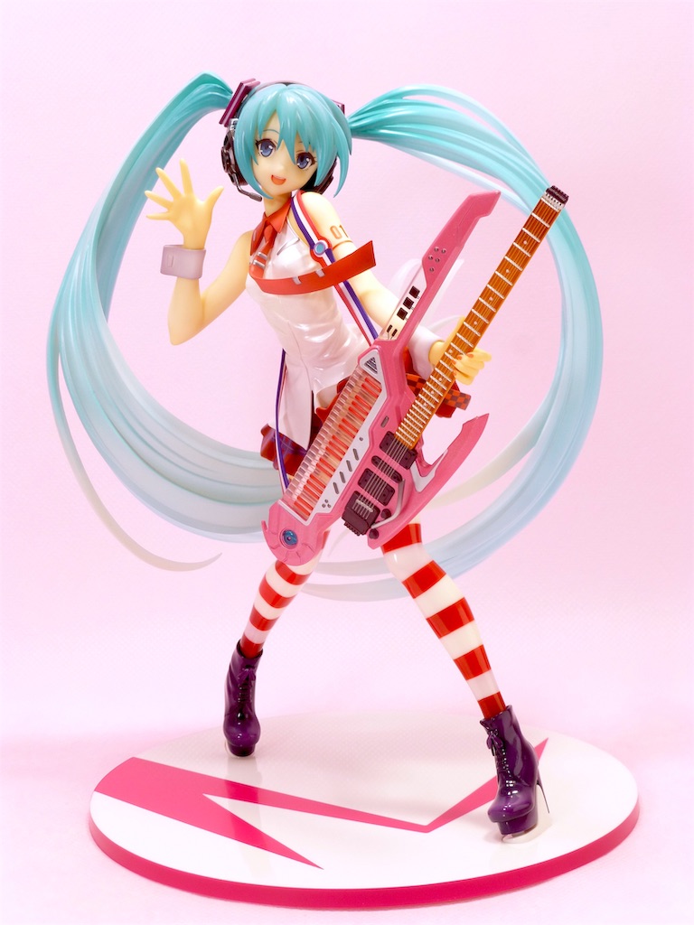 フィギュア撮影 グッドスマイルカンパニー 初音ミク グレイテスト アイドルver 生きがいはかわいい女の子