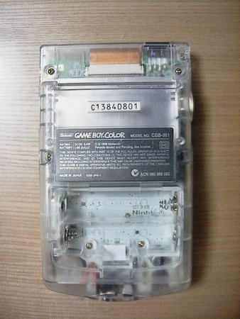 Gameboy Color 背面