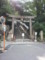 大江神社の西側の石段