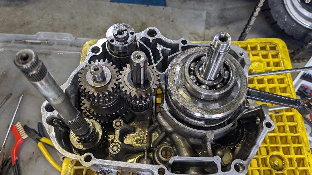 モンキーのエンジン組み立て開始です - 気ままにツーリングとモト