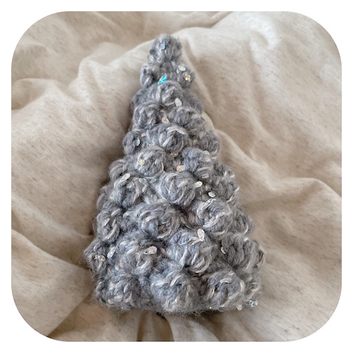 あみぐるみ クリスマスツリー 緑 【かぎ針編み🧶】クリスマスツリーの