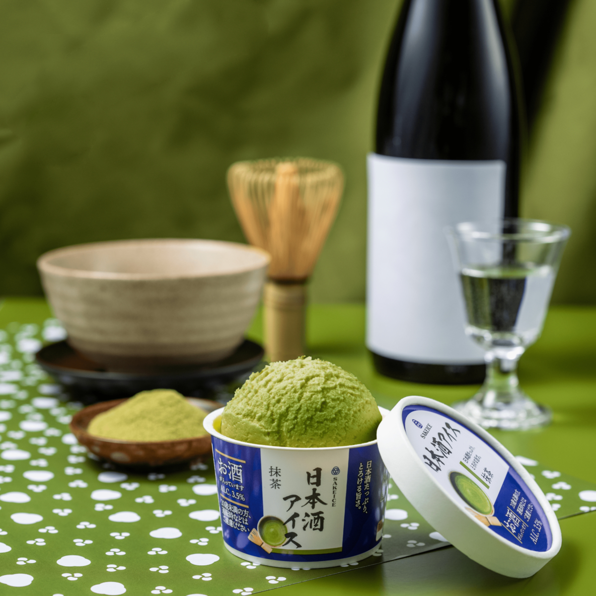 日本酒アイス-抹茶-｜theDANN media