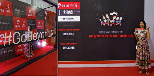 ビブ会場の写真スポット