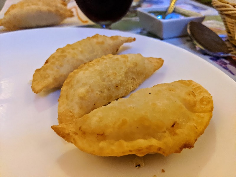 ポルトガル風エビクリームチーズパフ（Riss&oacute;is de Camar&atilde;o）