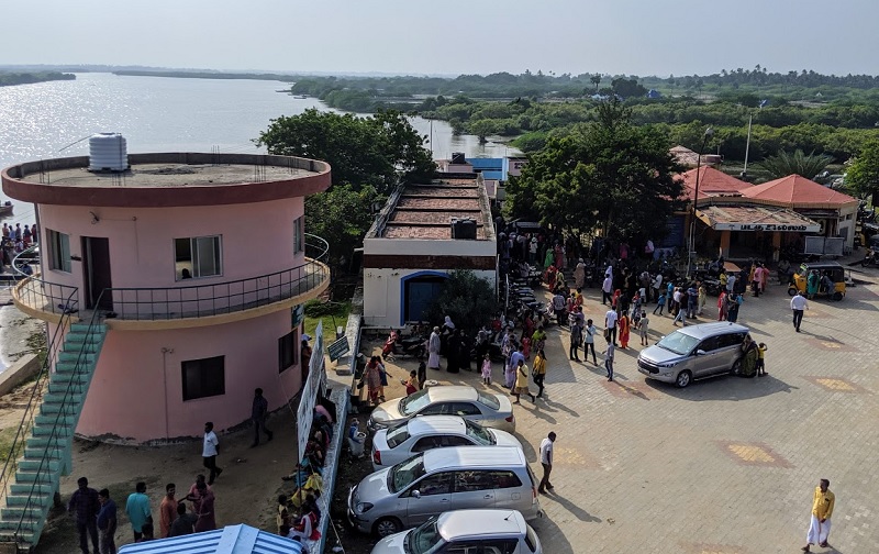 ピチャワラムマングローブ林ボート乗り場