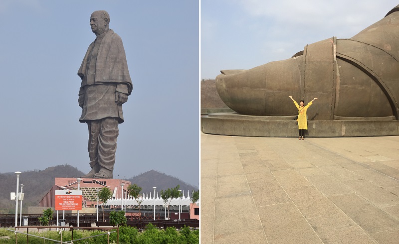 インドのグジャラートにある世界で一番高い像「Statue of Unity（統一の像）