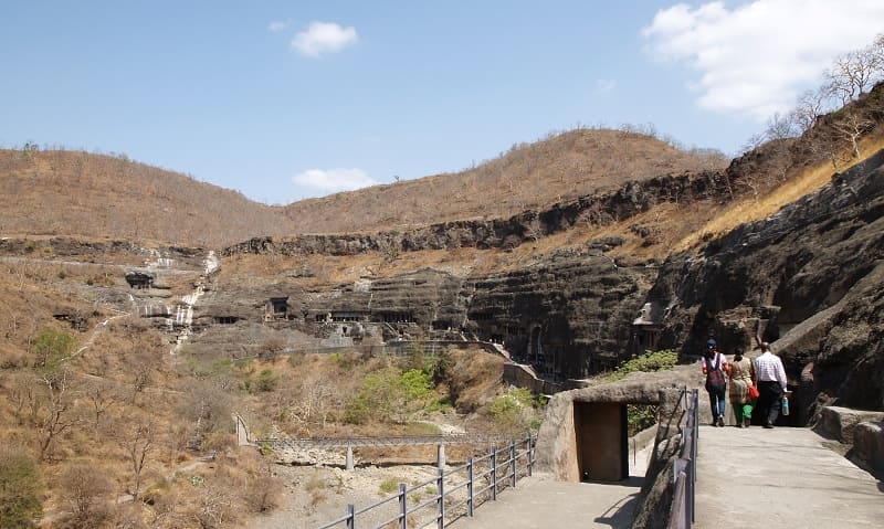 世界遺産のアジャンター石窟寺院