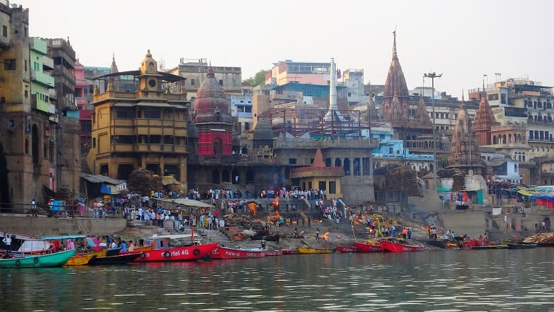 バラナシのガンジス川