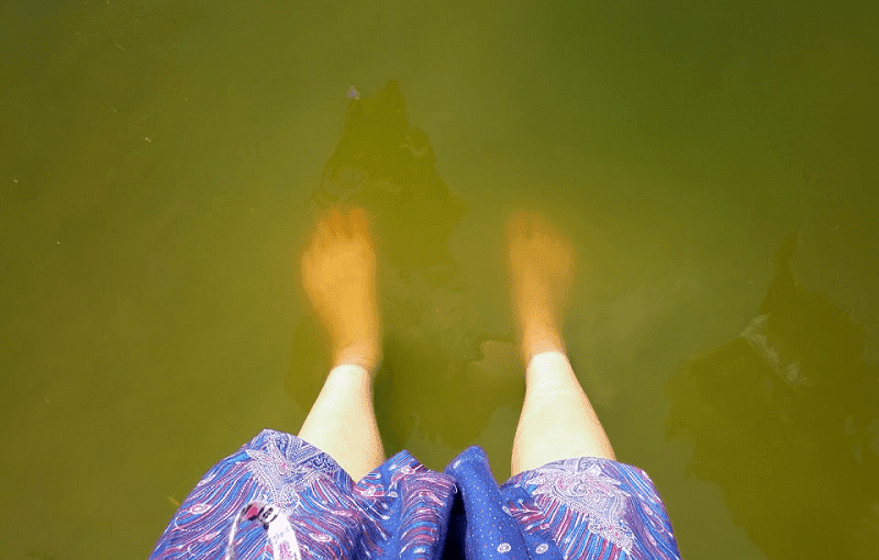 バラナシのガンジス川