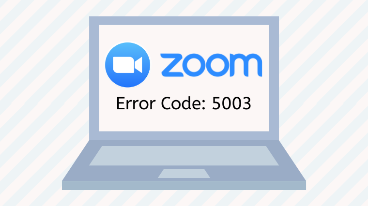 5003 コード Zoom エラー