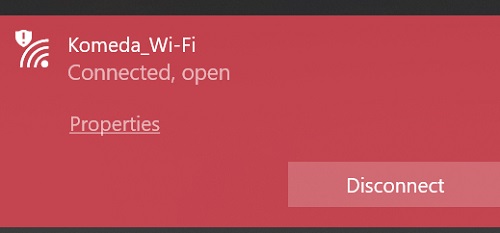 フリーWi-Fi（公衆無線LAN）のアクセスポイントに接続
