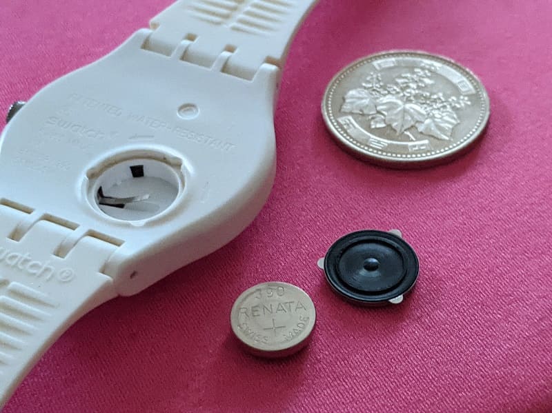 SWATCH(スウォッチ)の電池交換手順。自分で簡単に交換できるよー