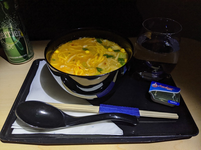 ANA:一風堂のラーメン