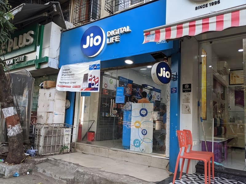 Jioの店舗