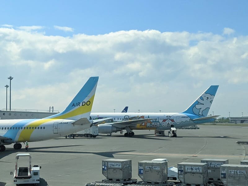 エアドゥの機体