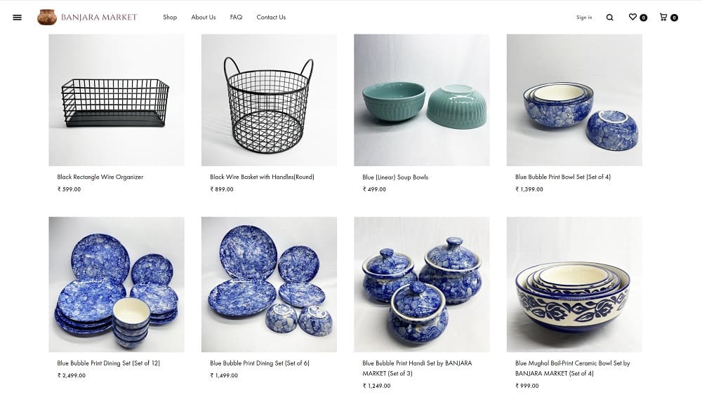 Banjara market online shop