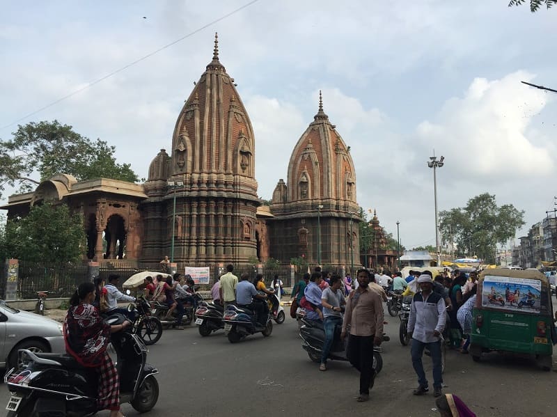 インドール中心地の様子