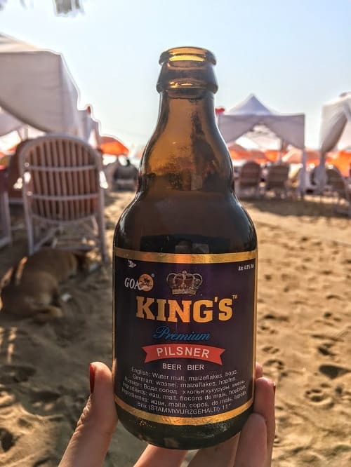 今はなき、ゴアの地ビール「KINGS」！！！