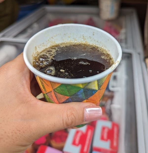ご褒美に子供たちに振舞われる飲み物
