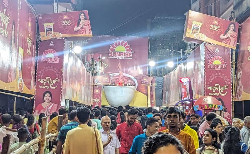 66 Pally Durga Puja１