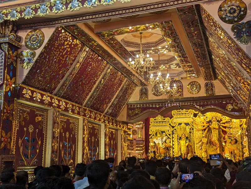 Ekdalia Evergreen Club Durga Puja3