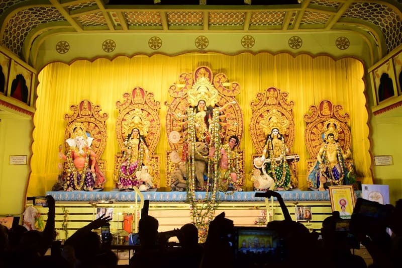 Collage square durga puja3