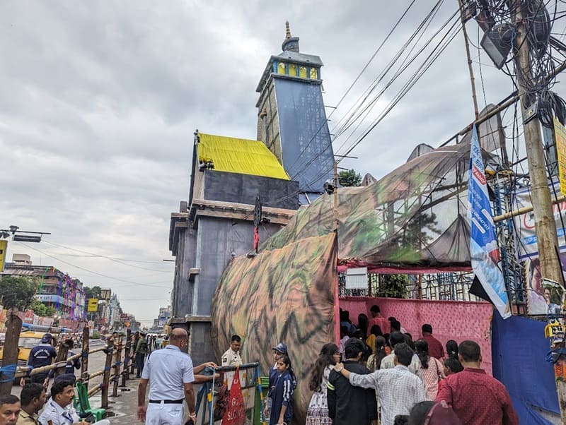 Mohammad Ali Park Durga Puja