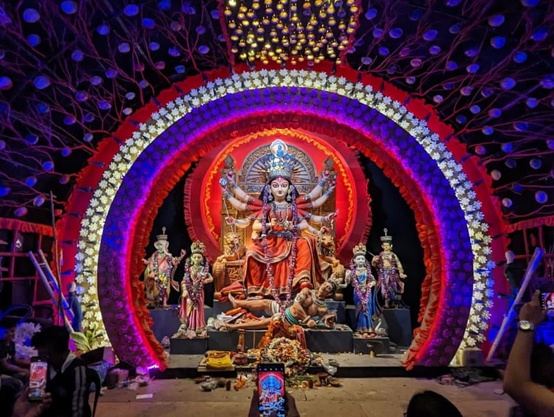Kumartuli Park Durga Puja2