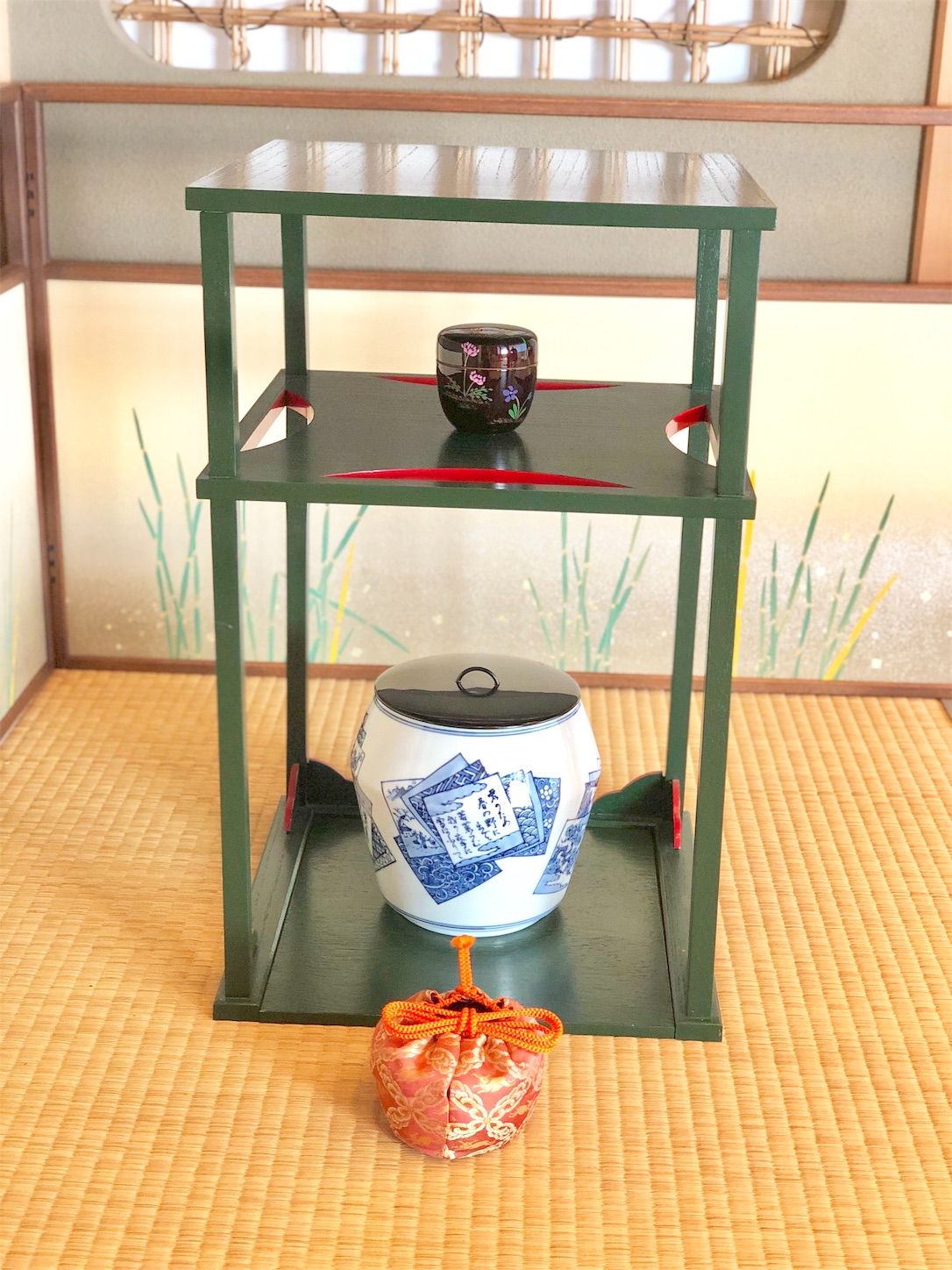 長緒のお稽古と庭の茶花 - はなもも茶道日記