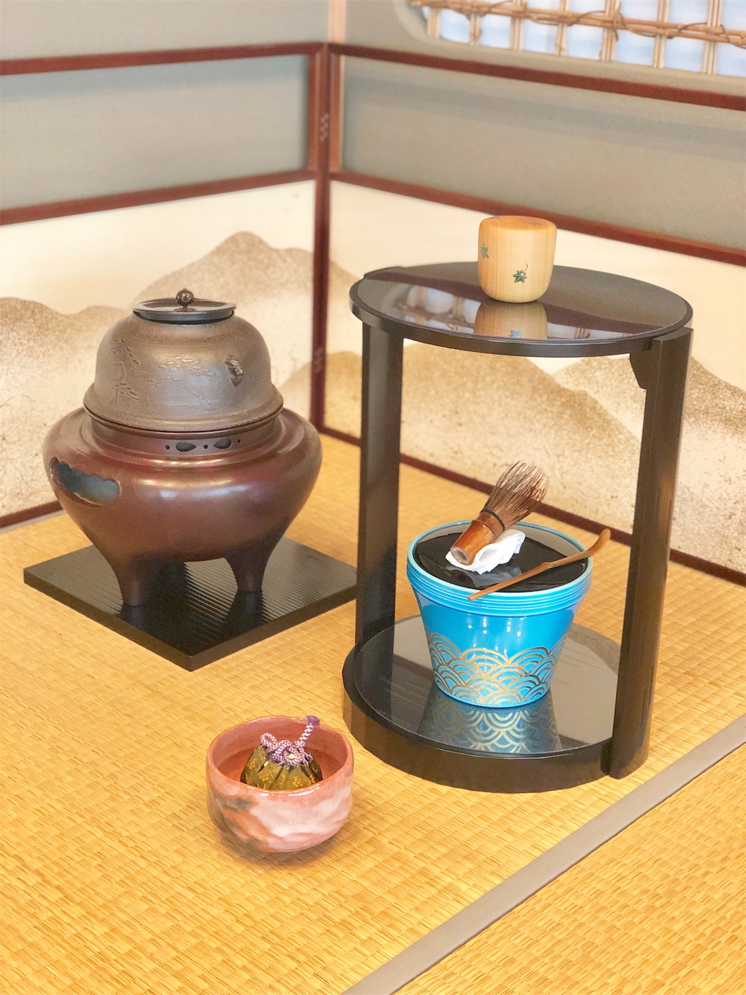 茶筅飾りのお稽古 - はなもも茶道日記