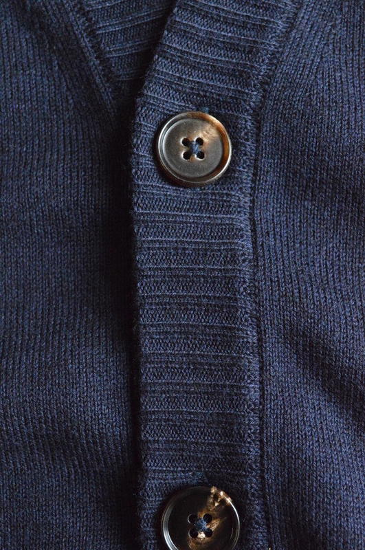 Martin Margiela ⑭ 07ss エルボーパッチ・カーディガン - マルテン