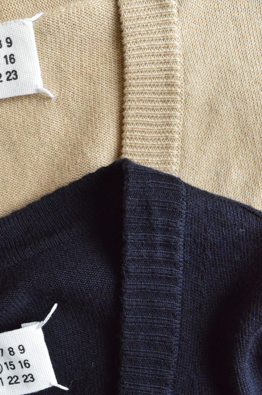 Martin Margiela ⑭ 07ss エルボーパッチ・カーディガン - マルテン