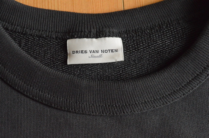 Dries Van Noten 18ss オーバーサイズ・スウェット - マルテン・ブログ