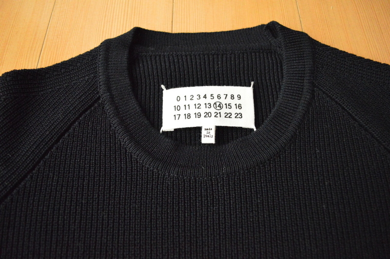 14ライン ファッション マルジェラ14 16ss ミドルゲージコットンセーター