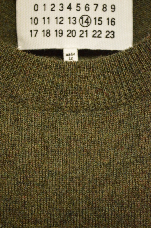 Martin Margiela ⑭ 15-16aw 定番エルボーパッチニット - マルテン・ブログ