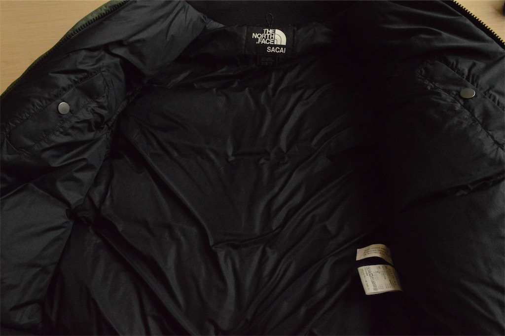 sacai × THE NORTH FACE 17aw ボンバージャケット - マルテン sacai × THE NORTH FACE 17aw ボンバージャケット - マルテン