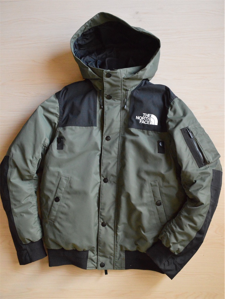 サカイ ×ノースフェイス THE NORTH FACE 17AW Bomber Jacket ボンバージャケットブルゾン メンズ XL