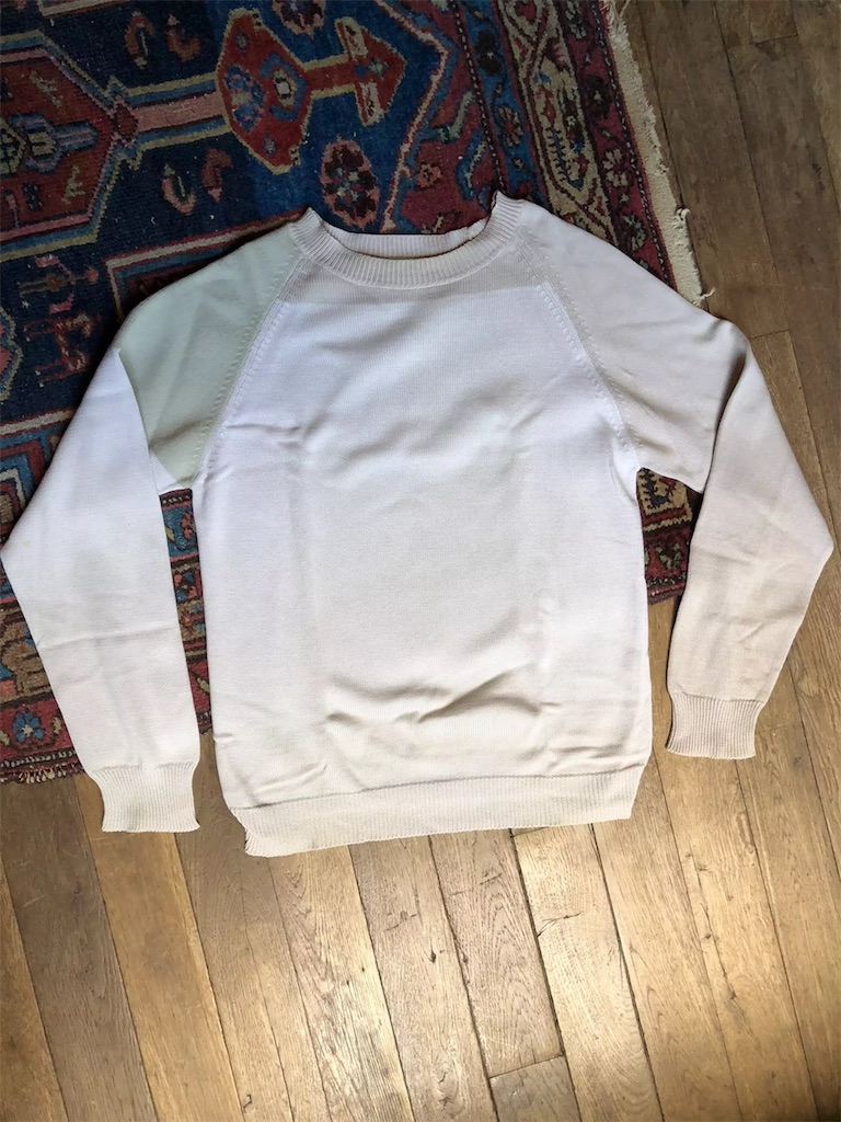 Maison Martin Margiela マルチカラーニット Martin Margiela ⑩ 00ss マルチカラー・生地切替ニット