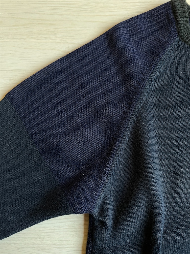 Maison Martin Margiela マルチカラーニット Martin Margiela ⑩ 00ss マルチカラー・生地切替ニット