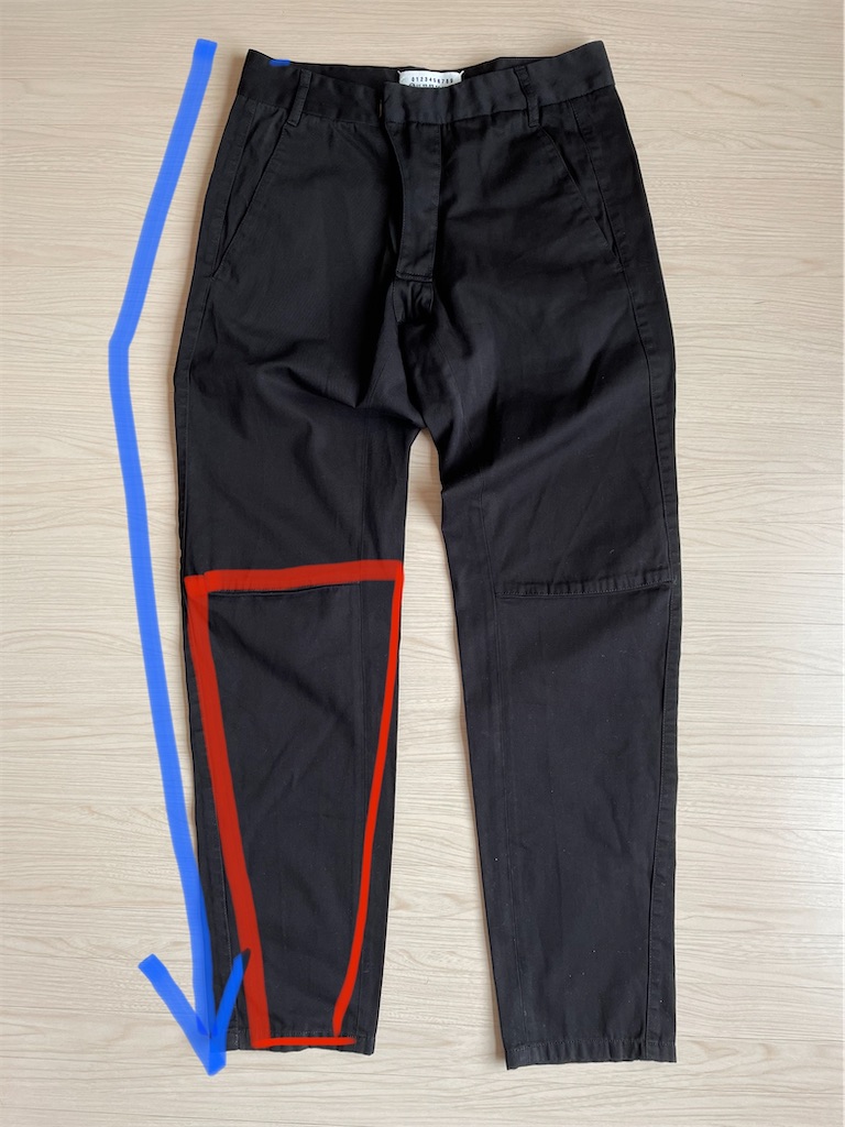 Martin Margiela ⑩ 11ss コットンパンツ - マルテン・ブログ